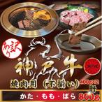 ふるさと納税 神戸市 訳あり 神戸牛(神戸ビーフ)焼肉用(不揃い)400g×2 計800g KBY2S