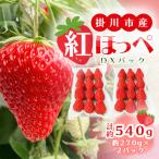 総重量約540g 紅ほっぺ DXパック 2パック入