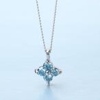0.132ct 静かに神秘的に咲く花 ペンダント