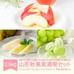 山形秋果実満喫セット サンふじ&amp;ラフランス&amp;シャイ…