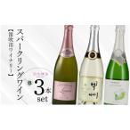 笛吹スパークリングワイン3本セット 山梨ワイン
