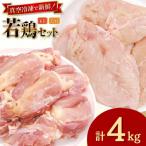 若鶏 もも身 むね身 各1kg×2p