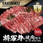ふるさと納税 津山市 【将軍牛】特選焼肉セット ロース カルビ もも 3種類 500g