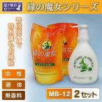 環境配慮型洗剤緑の魔女お風呂用 セット