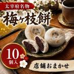 <店舗おまかせ> 梅ヶ枝餅10個入り