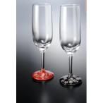 紀州塗り ぬりもん de Verre トールシャンパン蒔絵 桜 赤黒 ペアセット