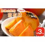 ふるさと納税 九度山町 【2026年11月上旬以降発送】和歌山県産 富有柿 【ご家庭用】 約3kg 満杯詰め