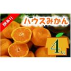 訳あり ハウスみかん 約4kg
