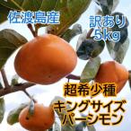 佐渡島の希少柿 幻のキングサイズパーシモン