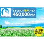 しろくまツアーで利用可能なWEB旅行クーポン 450,000円分