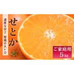 ショッピングせとか ふるさと納税 伊予市 【先行予約 2月発送予定】数量限定 家庭用 せとか 約5kg|C55