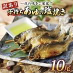 訳あり 子持ちあゆの塩焼き10尾