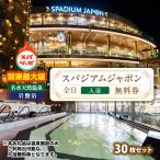 スパジアムジャポン 全日入浴無料券30枚セット