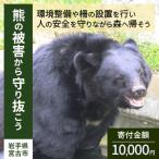 熊被害対策支援 寄附額10,000円