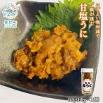 ふるさと納税 鹿部町 北海道のウニだけで作った甘塩うに 60g(60g×1個) キタムラサキウニ F72