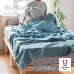ふるさと納税 今治市 (今治タオル)クーベルチュールタオルケット スタンダード(ブルーグリーン)【I003470BG】