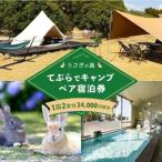 手ぶらでキャンプ グランピング ペア宿泊券