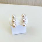 真珠 ピアス K18 7ミリ 7.5ミリ アクセサリー
