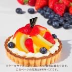 フルーツタルトケーキ 固定チョコプレート付き