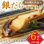 真鯛 マダイ まだい 西京漬け 2切れ×3パック