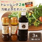 野菜が食べたくなるドレッシング2種類