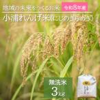小浦れんげ米 にじのきらめき 精米 白米 3kg