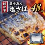 腹骨取り塩さば切身 48切