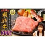 ふるさと納税 美濃加茂市 ステーキ　ふるさと納税 美濃加茂市 飛騨牛 A5等級 サーロイン ステーキ 約80g×10枚 (合計約800g)