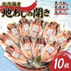 地あじひらき10枚セット