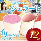 季節のおまかせ 手作りジェラート 4種類 120ml×12個セット