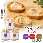 ふるさと納税 野々市市 りんごバター人気3種セット