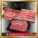 神戸牛 神戸ビーフ お肉三昧セット AKLS10