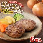 ぎゅうぎゅうバーグ6個入