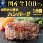 柏木牧場特製 牛100%ハンバーグ 150g×16個