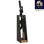 WOOD WORKS ライフルスタンド 3丁掛+マガジンラックセット