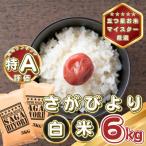 さがびより白米6kg 3kg×2袋