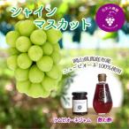 岡山 花笑み農園 シャインマスカット&amp;ジャム&amp;飲む酢