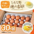 平飼い やさしい ひたち野 穂の香卵 30個