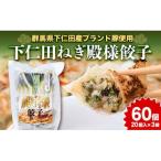 下仁田名産シリーズ 下仁田ねぎ殿様餃子 60個
