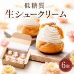 低糖質生シュークリーム 6個入り