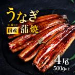 うなぎ蒲焼 上うなぎ4尾 560g以上