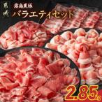 霧島黒豚バラエティセット2.85kg
