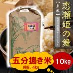 ふるさと納税 茨城県 【玄米10kg⇒五分搗き米】筑波山麓厳選★検査1等米こしひかり【恋瀬姫の舞】令和7年産