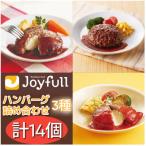 ふるさと納税 菊池市 ジョイフルハンバーグ人気の3種詰め合わせ 14個
