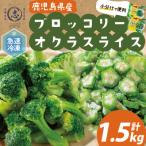 冷凍カット野菜 ブロッコリー オクラスライス 計1.5kg