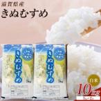 近江米きぬむすめ白米10kg 5kg×2袋