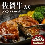 佐賀牛入り 熟成 ハンバーグ 約120g×20個