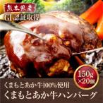 GI認証 くまもとあか牛100%使用 くまもとあか牛ハンバーグ …