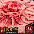 南 訳あり あか牛 切り落とし 焼肉 1200g