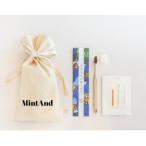 ふるさと納税 青森市 ホタテ印の歯ブラシ&トイロ MIYABI(金色)セット (オリジナル巾着 包装入)